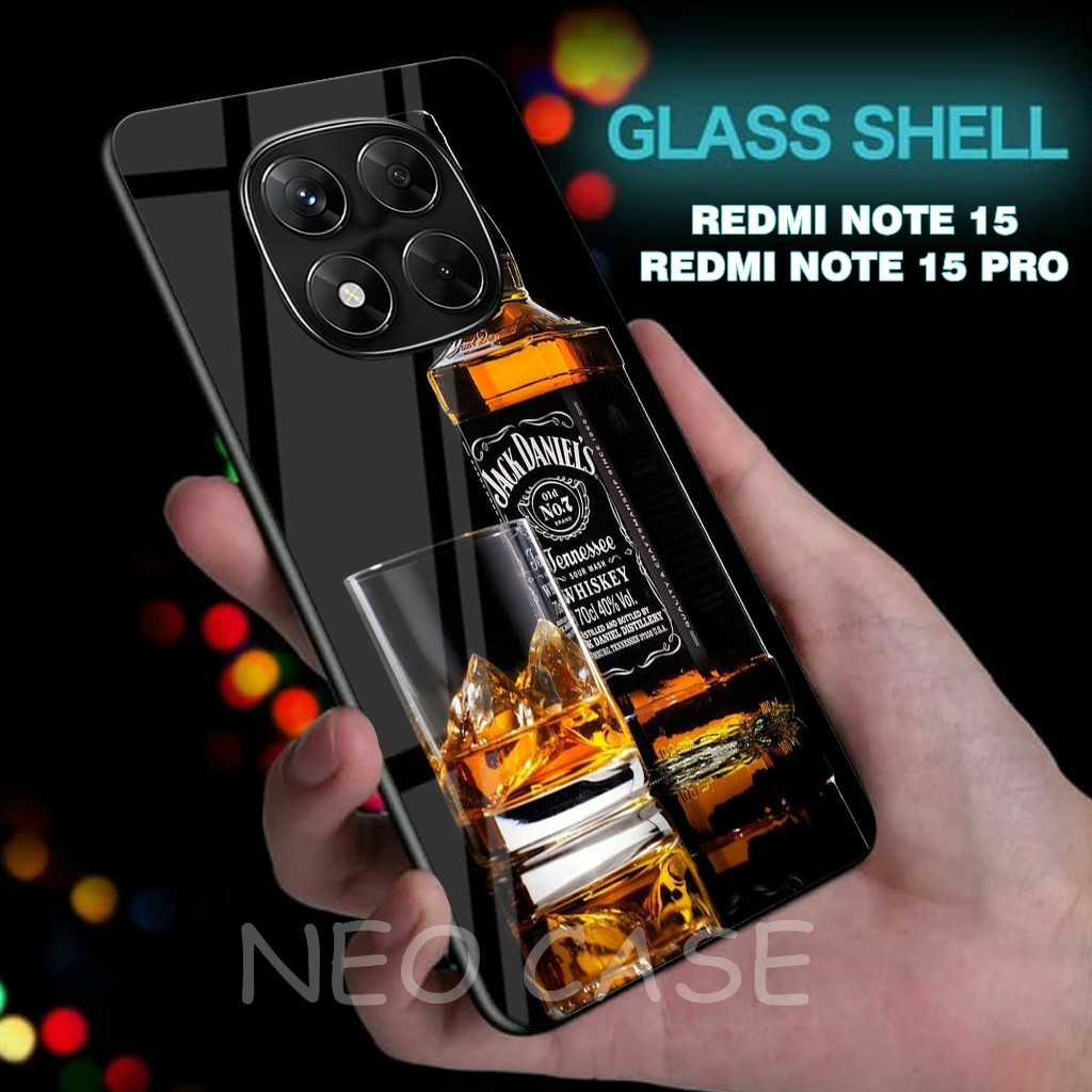 SoftCase แก้วเคลือบเงา REDMI NOTE 15 4G/5G 15 PRO 4G/5G ปลอก Hp REDMI NOTE 15 4G/5G 15 PRO 4G/5G - N