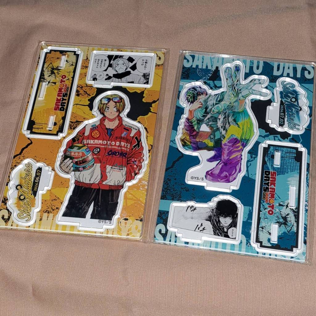 อย่างเป็นทางการอะนิเมะมังงะ SAKAMOTO DAYS อะคริลิคขาตั้ง DIORAMA วันเกิด YOICHI NAGUMO - ASAKURA SHI