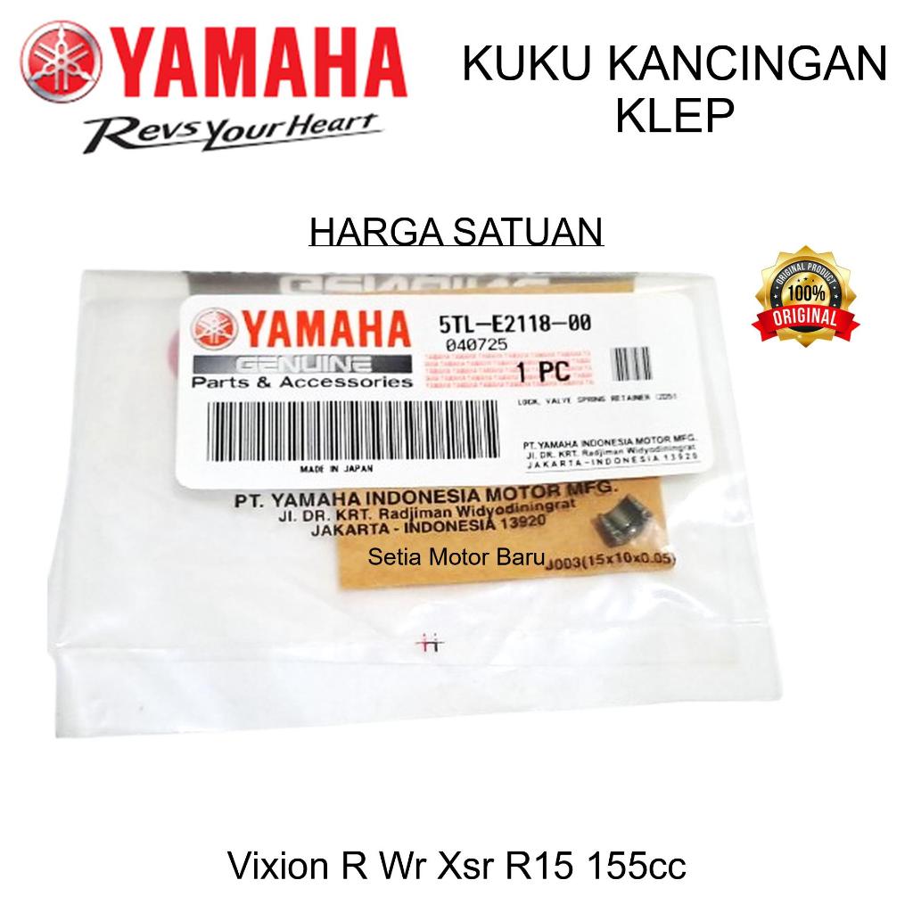 Original Yamaha YGP 5TL-E2118-00 Vixion R15 ตะปูปุ่มวาล์ว