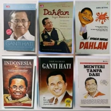 หนังสือ Dahlan Iskan Change Heart/Human Echo ETC.