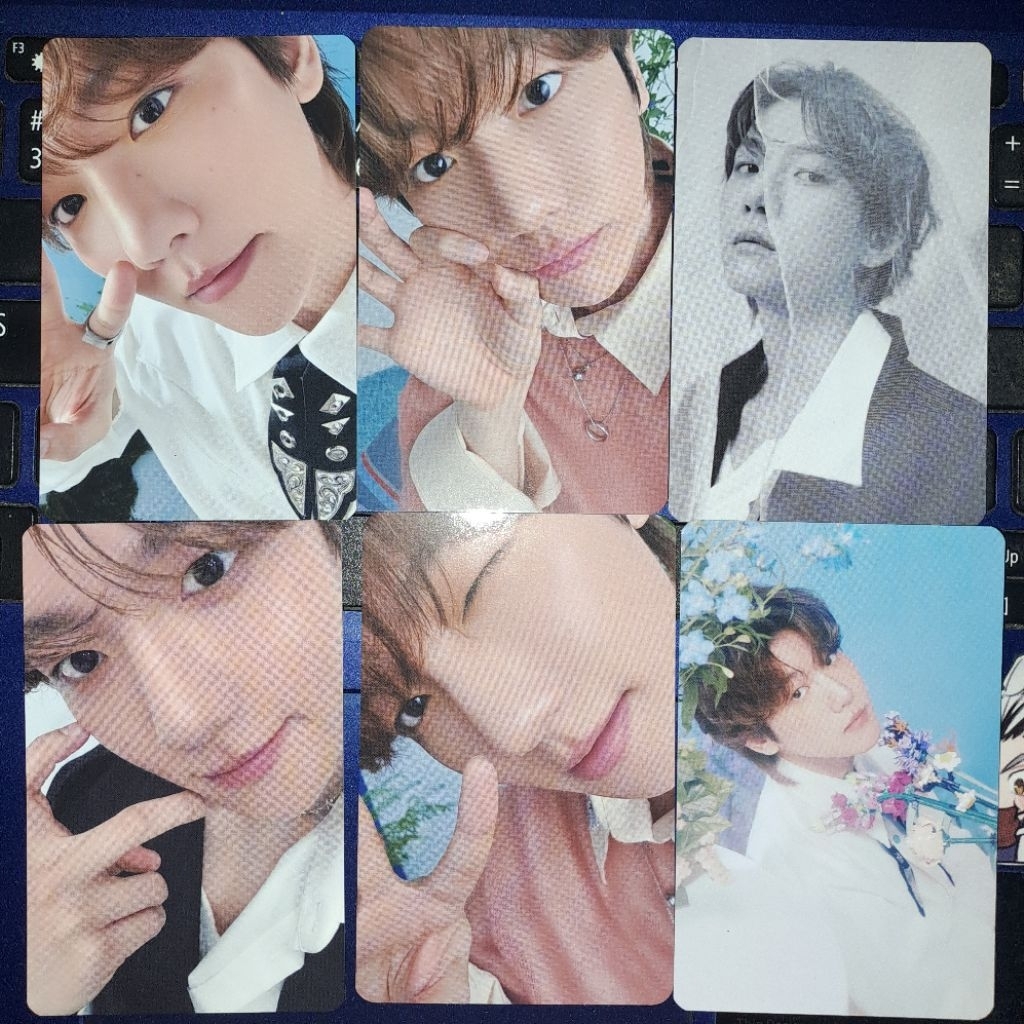 BAEKHYUN Reverie Dot Photocard Trading Card MD คอนเสิร์ตโซล Byun BBH EXO TC PC POB Selca Selfie Wink
