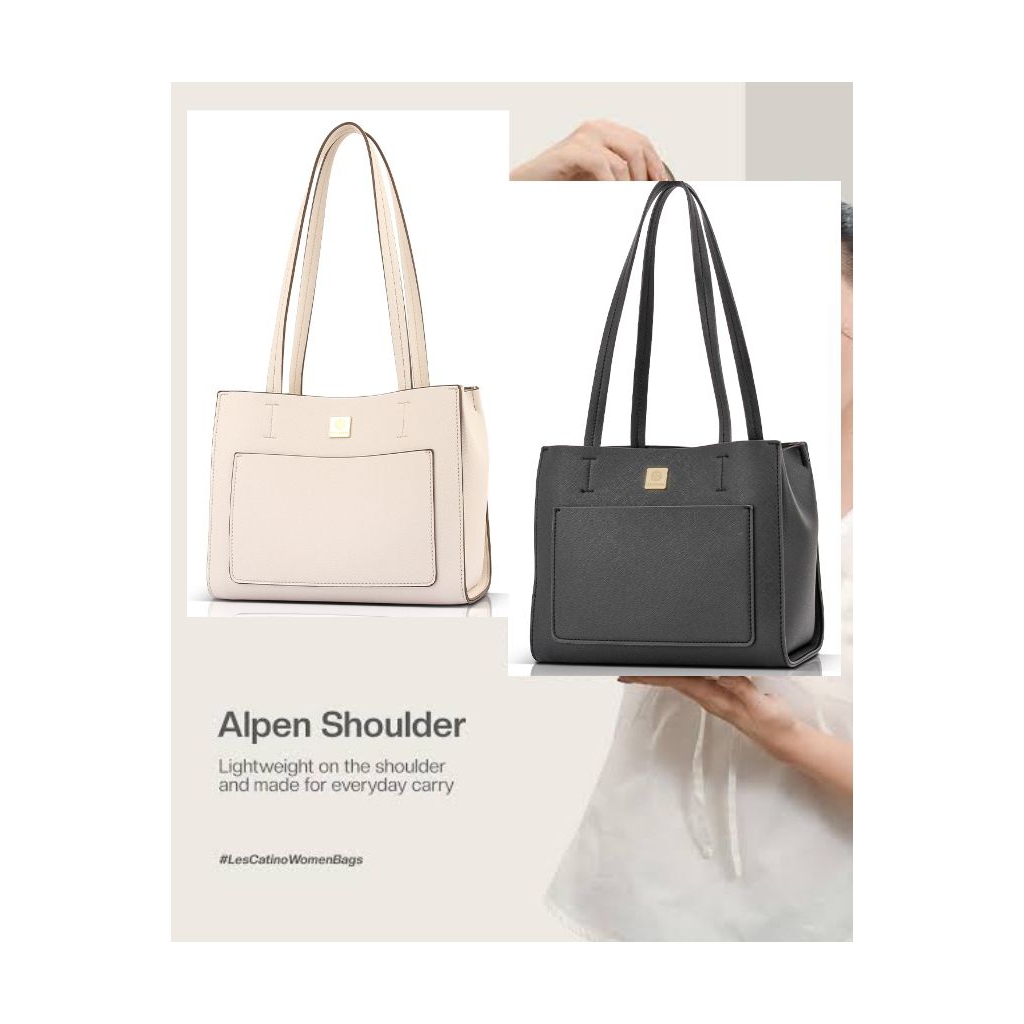 Les Catino Alpen กระเป๋าสะพายไหล่กระเป๋าผู้หญิง