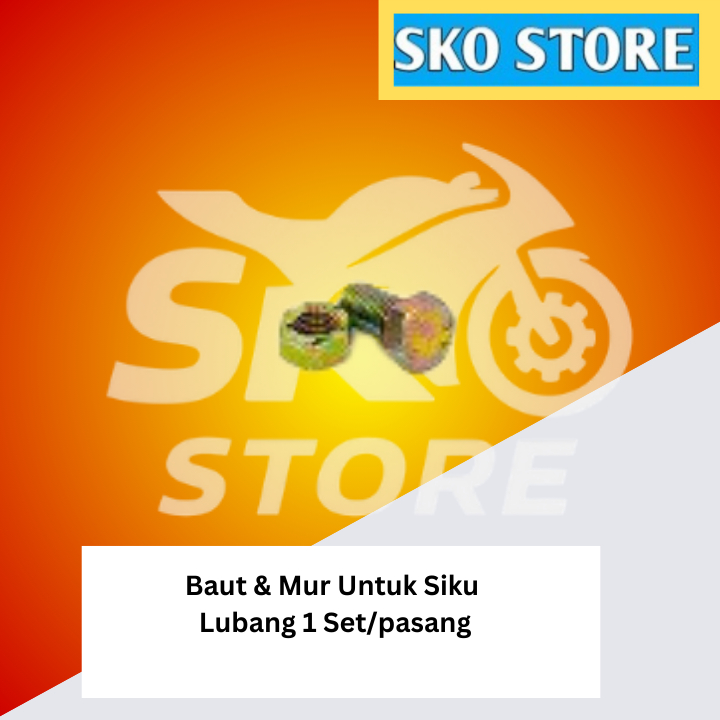 SIKU Bolts & Nuts สําหรับมุมรู 1 ชุด/คู่