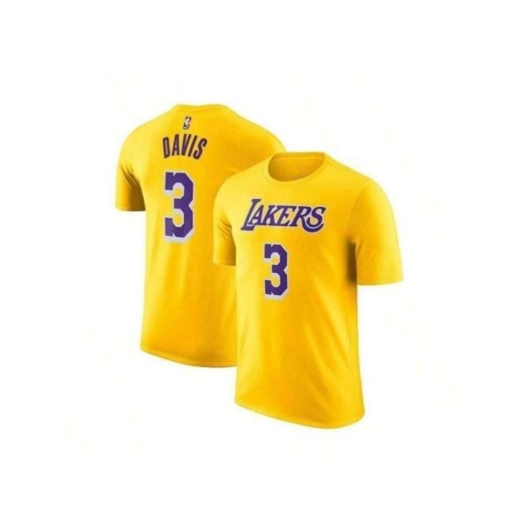 เสื้อยืด - เสื้อยืด - เสื้อเชิ้ต - NBA Lakers Davis 3