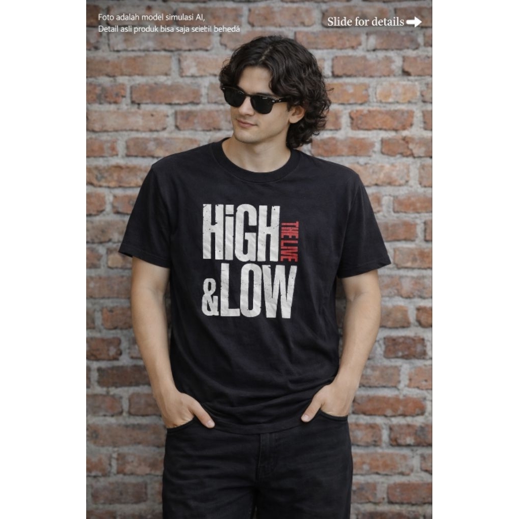 ภาพยนตร์ mrch HIGH & L0W อย่างเป็นทางการ JPN 0R1 ไซส์ M (P68 x L52)