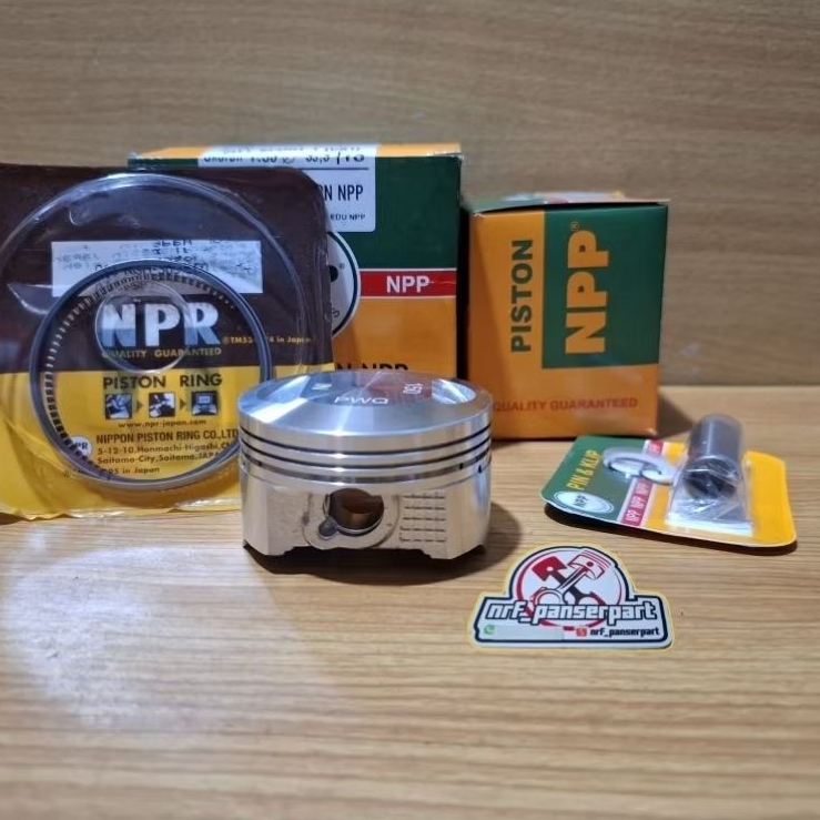 PISTON KIT/SEHER SET RING HONDA SONIC CS 1 CS1 /CS-1 OVER SIZE/OS STANDARD 25/50/75/100 (58/58.25/58