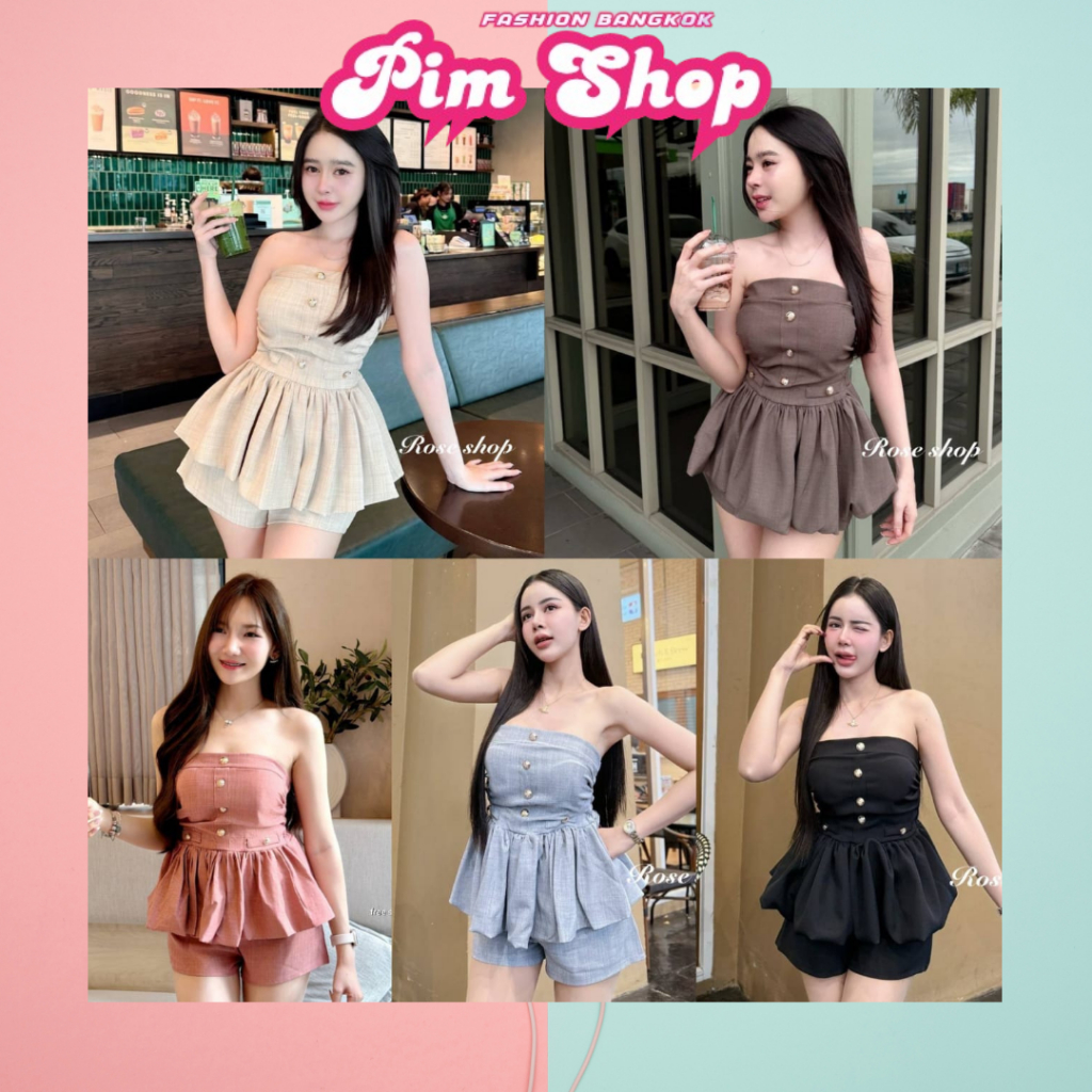 Pim Shop - ชุดกางเกงขาสั้นผู้หญิง Bangkok - 67