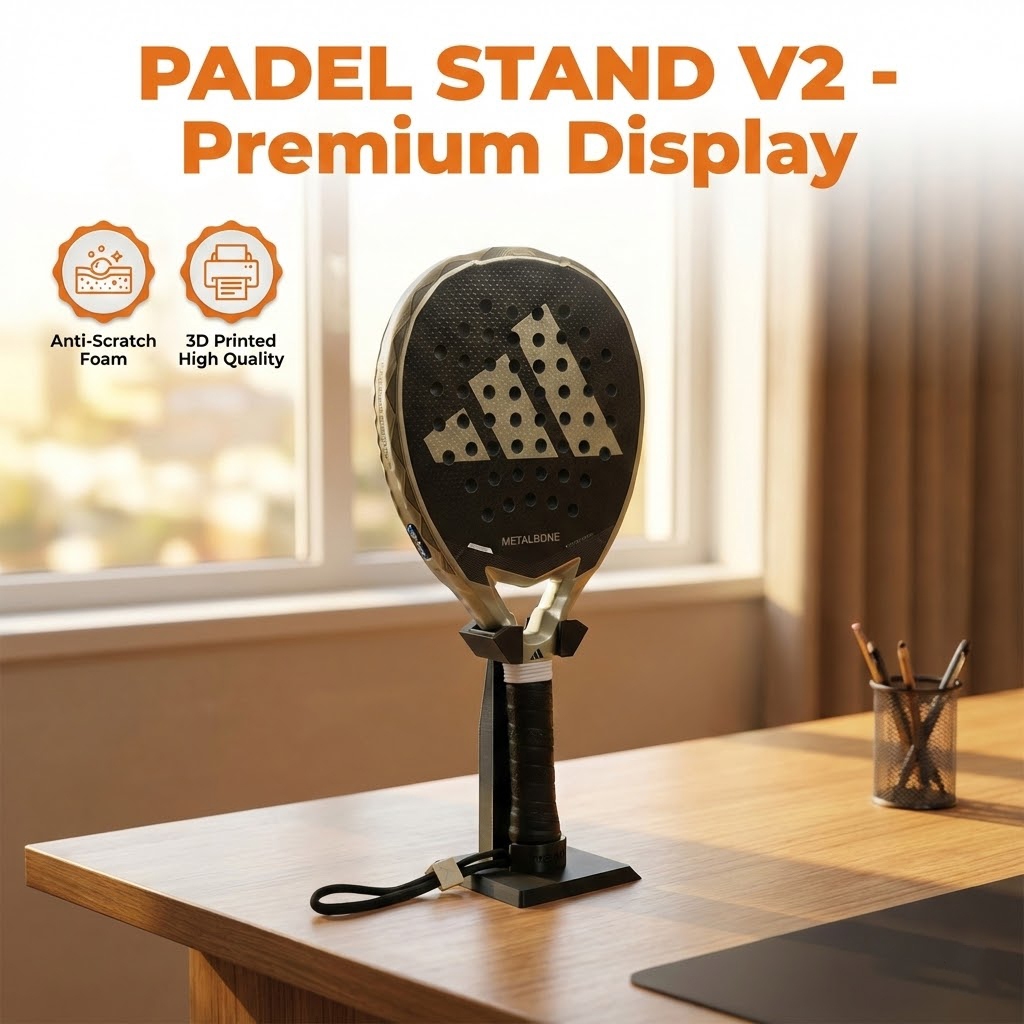 TCHOME PADEL CKET STAND 3D พิมพ์พรีเมี่ยม PETG CKET Display Rack
