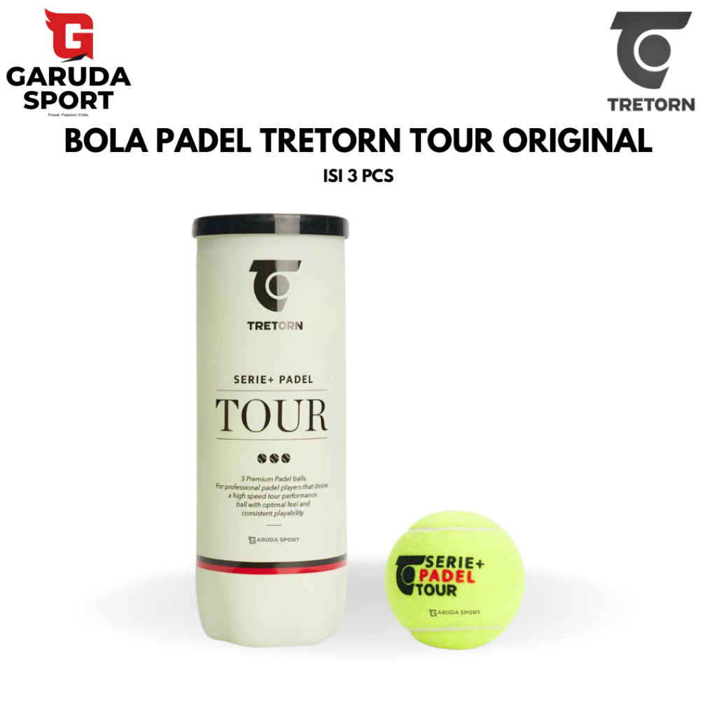 Tretorn SERIE+ PADEL TOUR - Padel Balls ORIGINAL
