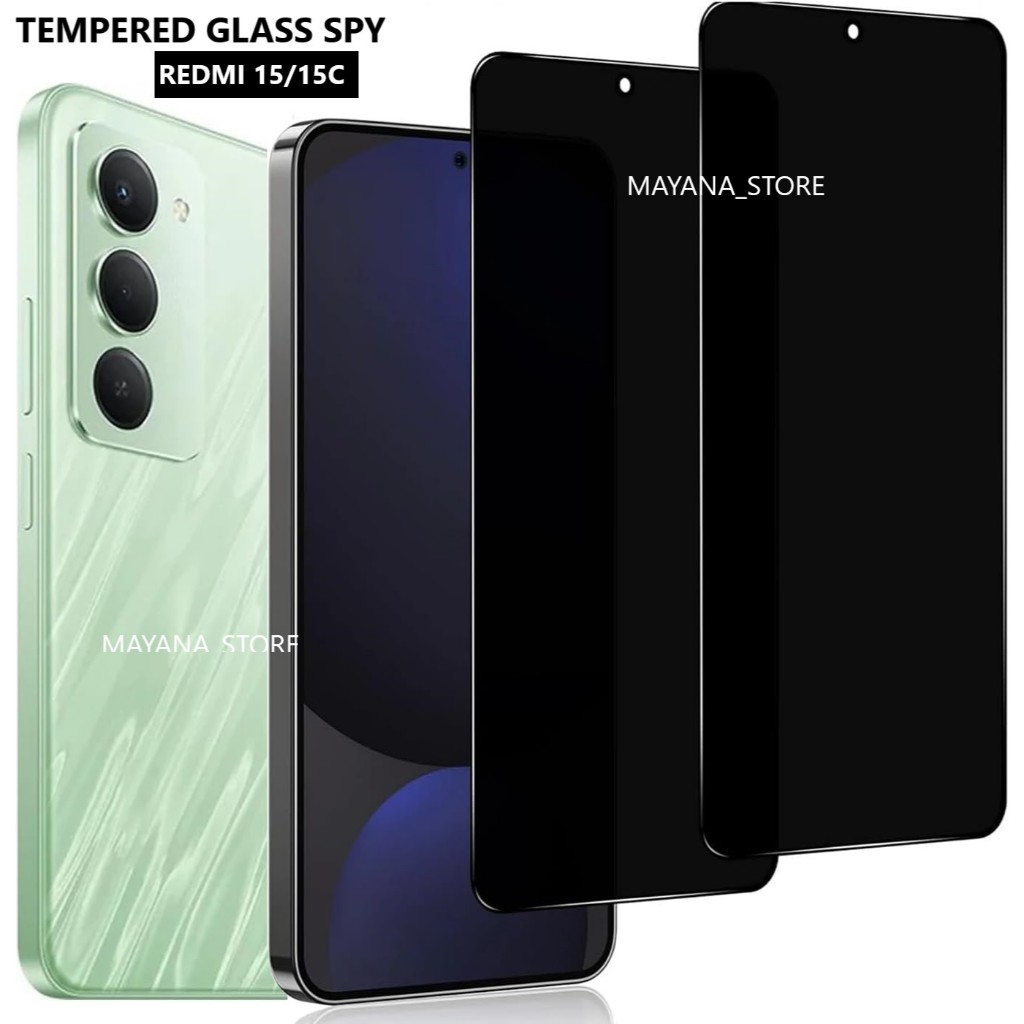 ลายาร์ ของฉัน$-1! กระจกนิรภัย A-SPY PRIVACY XIAOMI A5 REDMI 15 15C 14C 13 13X 13C POCO C75 C71 C65 X