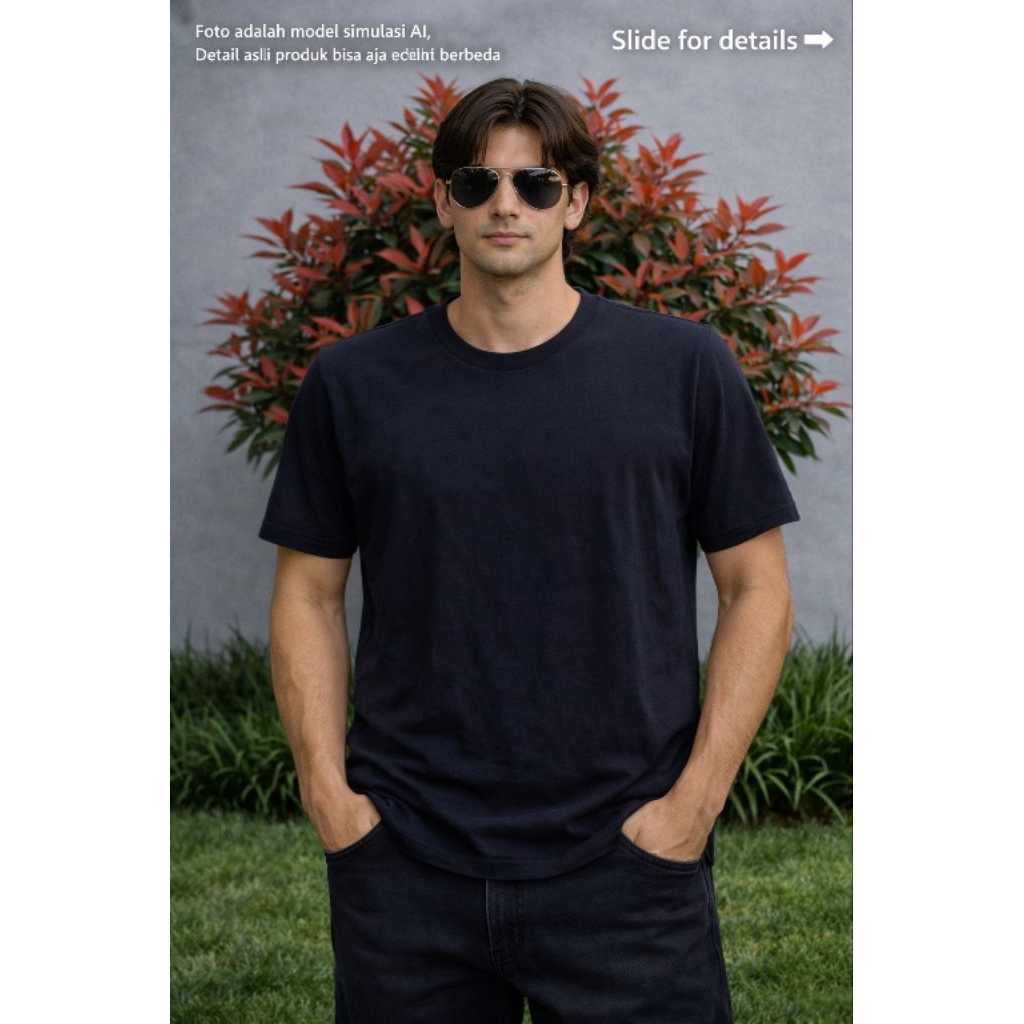 เสื้อยืด U**QLO U 0R1 ไซส์ M (68 x L51)