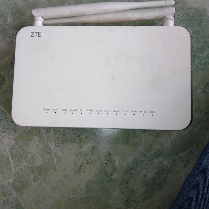 ZTE F609 V3 Modem Router ใช้เราเตอร์ไร้สายปกติ