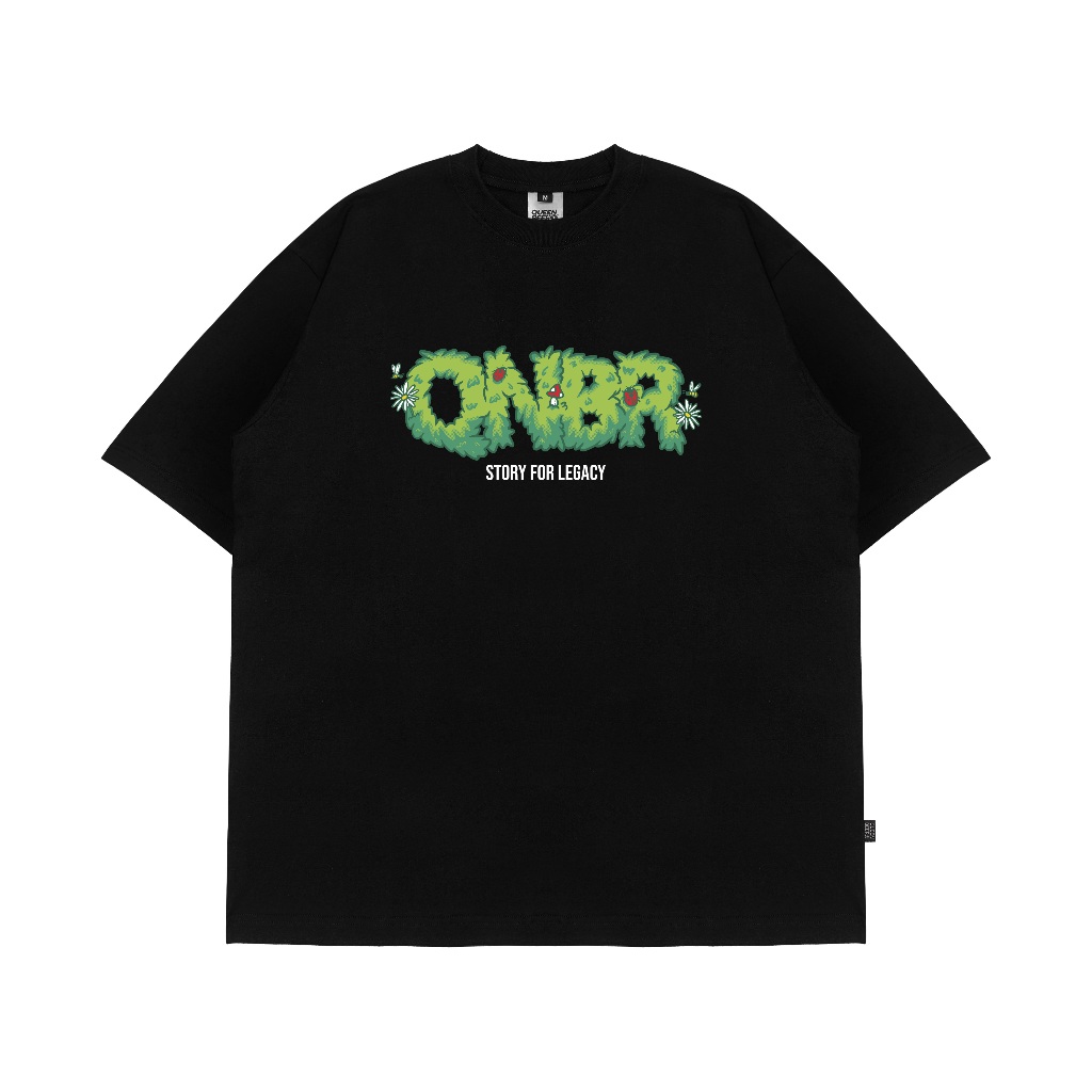 Queenbeer - เสื้อยืด Clyde สีดํา