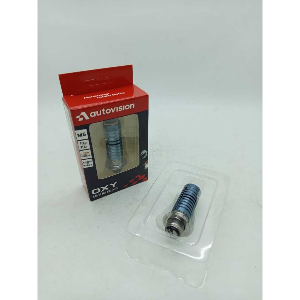 MINI BILED OXY M5 H2 H6 T19 9-85V AC/DC 10/10W 6000K/2800K 1 FOOT ORIGINAL AUTOVISION