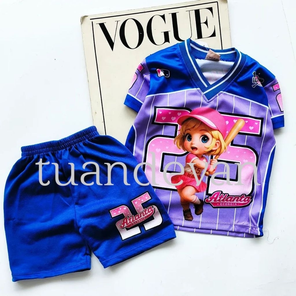 PREMIUM JERSEY SET FOR GIRLS SPORT GIRL ATLANTA, COOL, GOOD MATERIAL