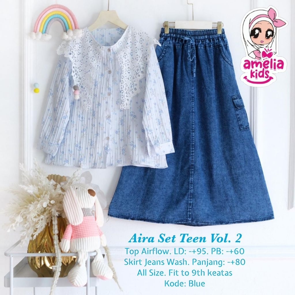 KARIN 2/ AIRA 2 SET TEEN KIDS ORIGINAL BY AMELIA