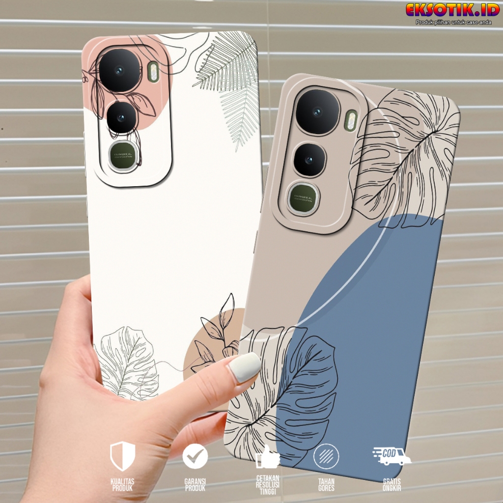 เคส VIVO Y400 - เคสโทรศัพท์ VIVO Y400 - เคสแฟชั่นล่าสุด - VIVO Y400 Silicone - Cool Cute Motif - เคส
