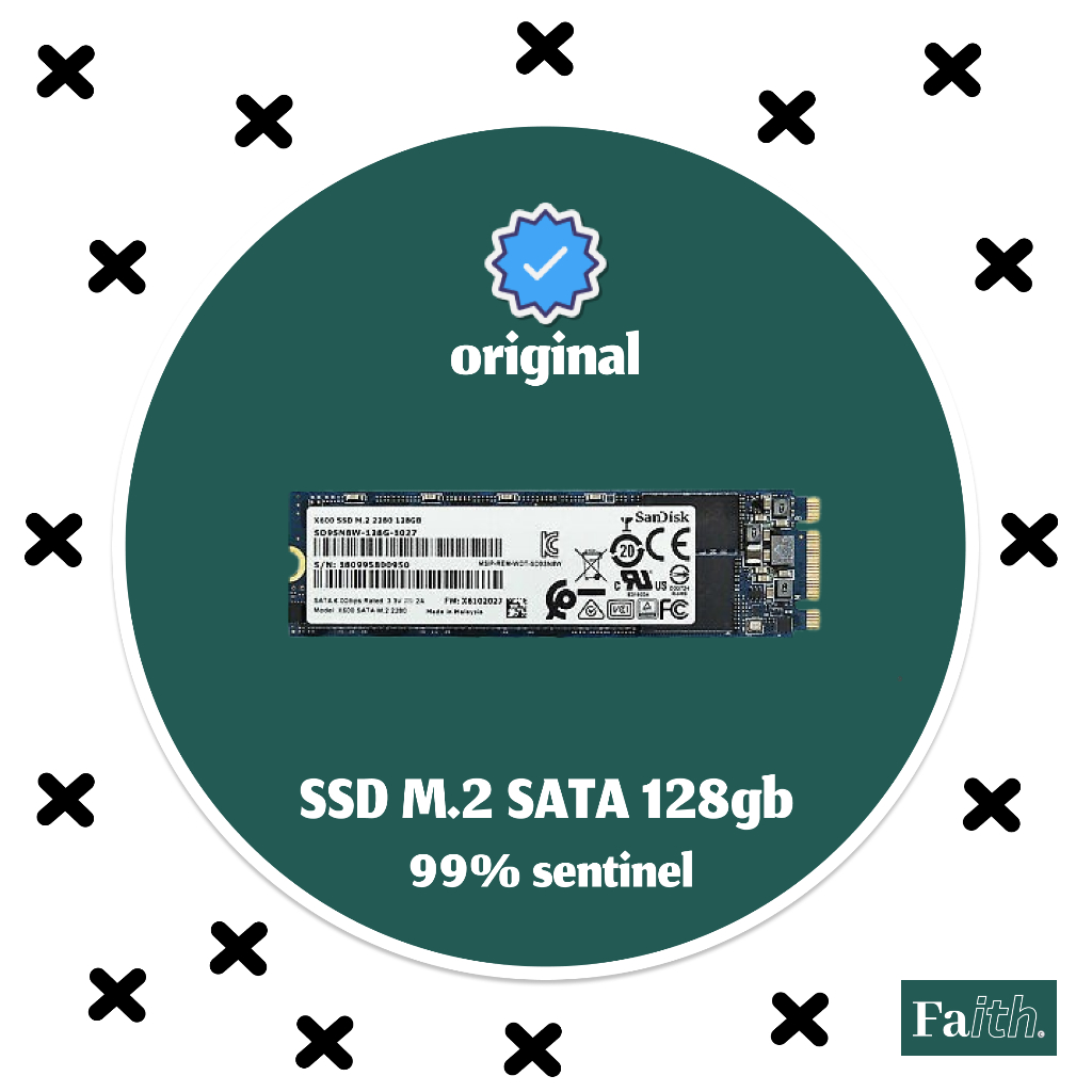 SSD M.2 SATA 128gb 99% ส่งแล้ว