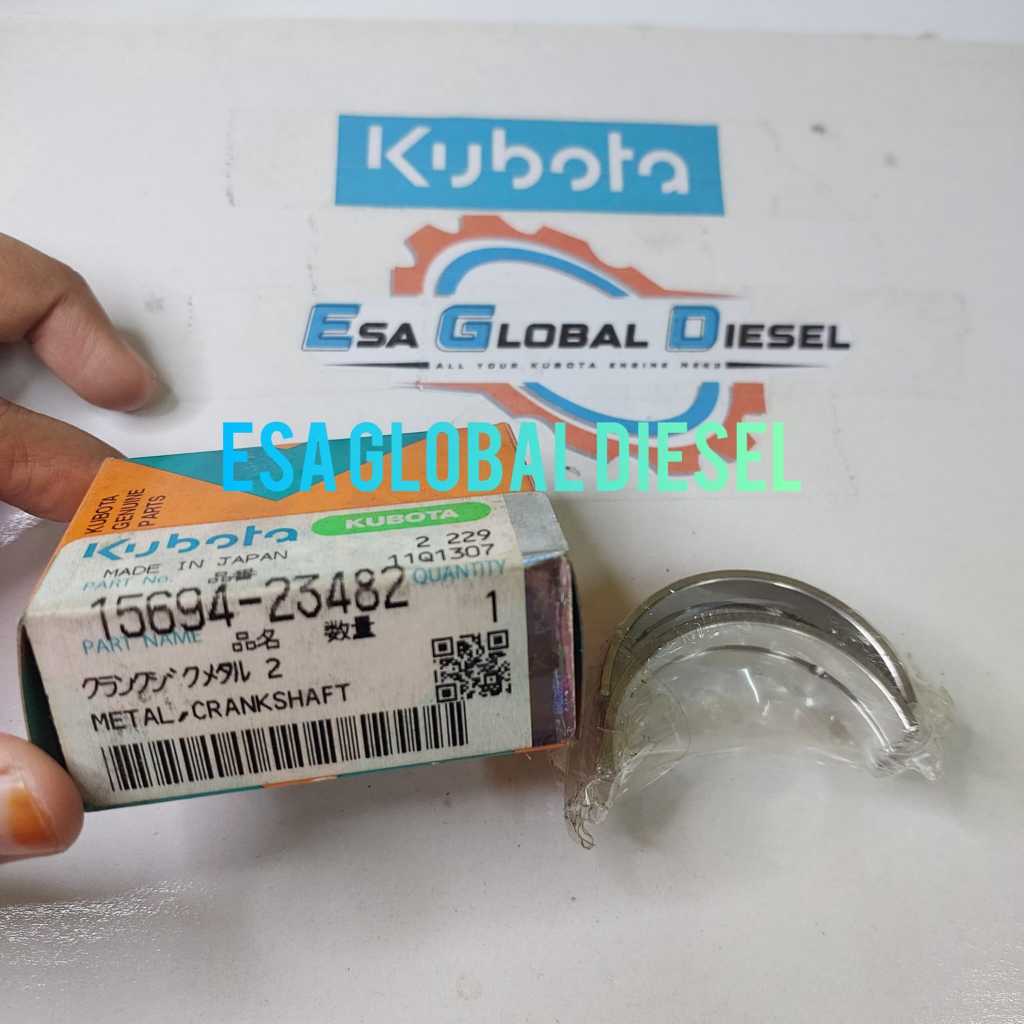 METAL CRANKSHAFT KUBOTA D722, D782, Z402, Z482 15694-23482