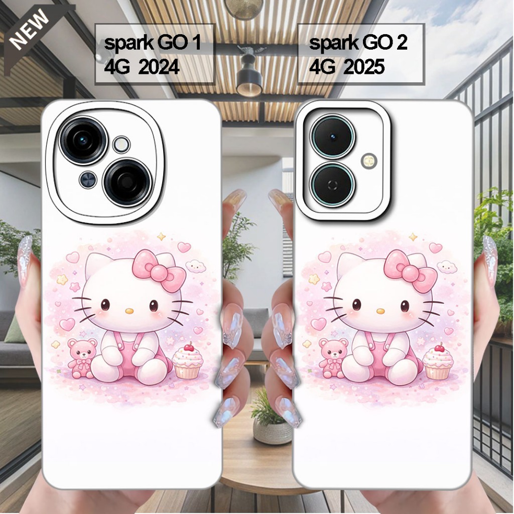 เคส TECNO SPARK GO 2 4G 2025 - เคส TECNO SPARK GO 1 4G 2024 - เคสซิลิโคนยืดหยุ่นสุดเท่