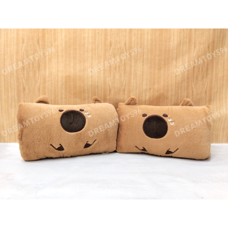 DREAMTOYS96 หมอนอุ่นมือพร้อมหน้าปัก Capybara Variation