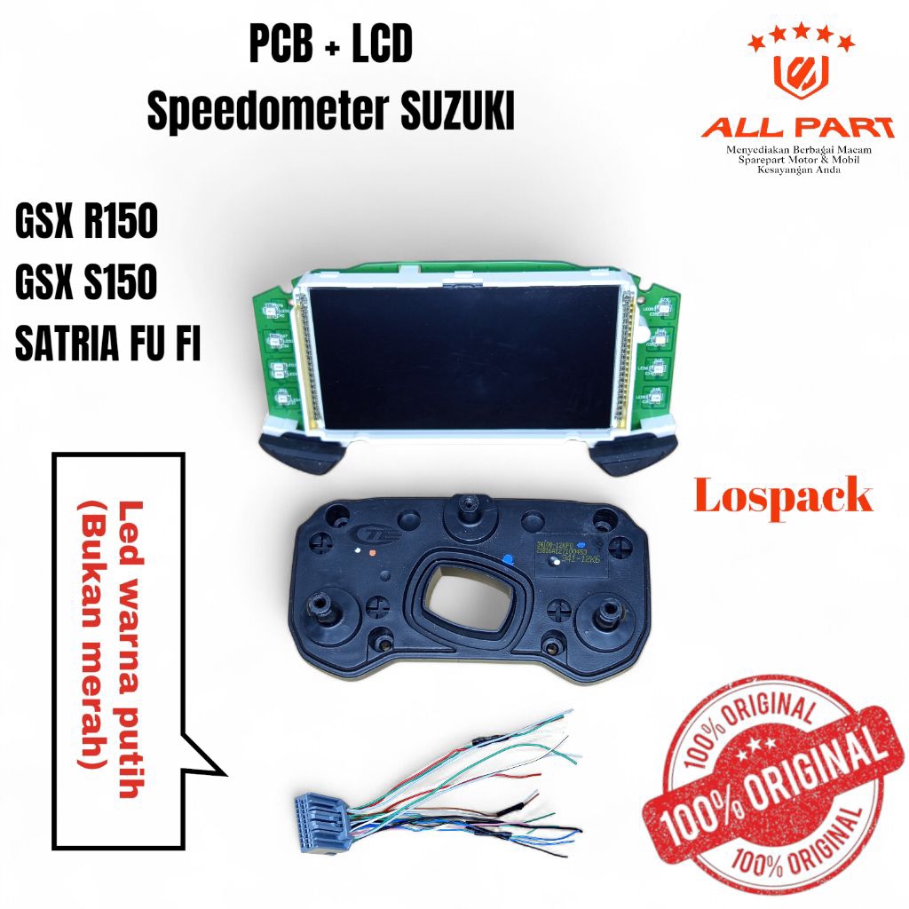 (ORIGINAL) Speedometer pcb lcd suzuki GSX R150 GSX S150 SATRIA FU FI RAIDER ABS & NON ABS รหัส 12K