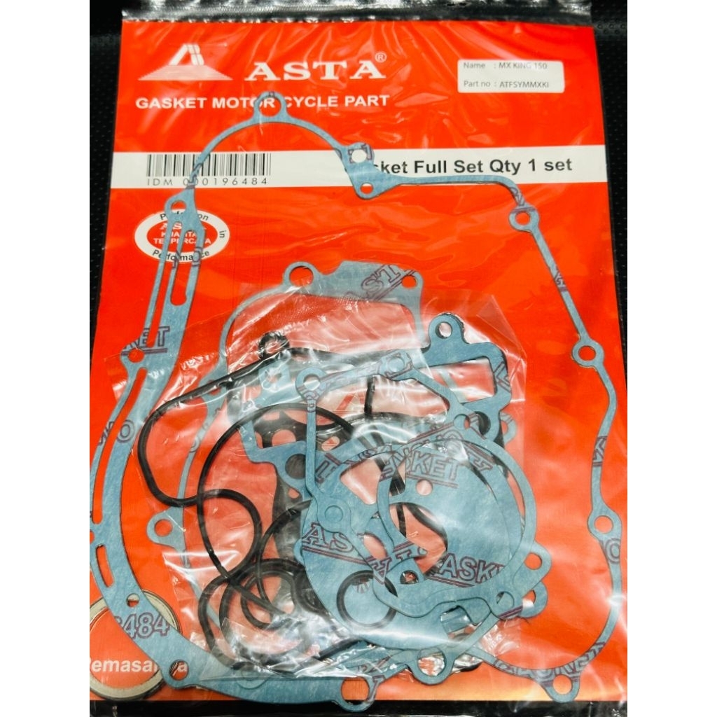 ปะเก็นครบชุด ปะเก็นครบชุด Jupiter mx king 150 Vixion NVA ADVance R15 V2 เดิม asta