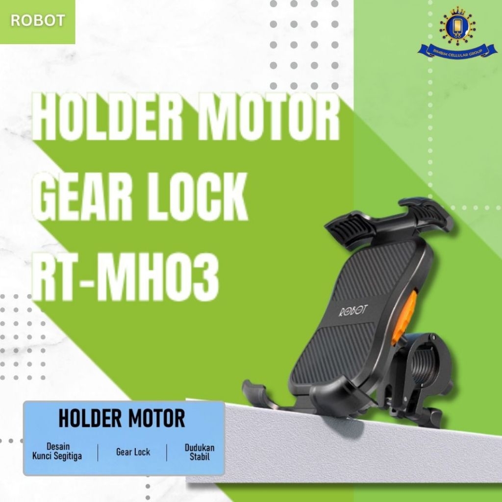 ROBOT RT-MH03 MOTORCYCLE/BYCYCLE HANDLE UNIVERSAL HOLDER Anti-Shake Stabilizer