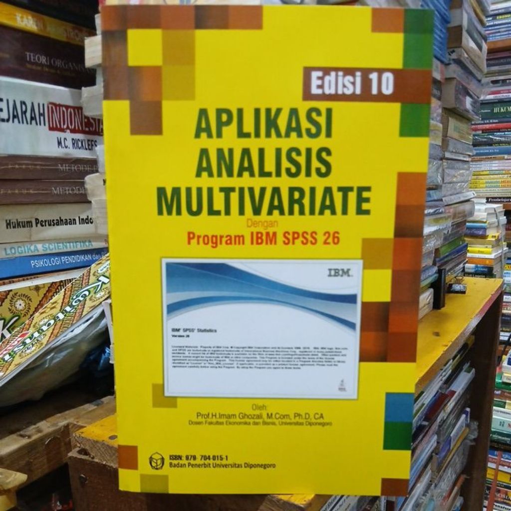การตรวจสอบหลายรายการพร้อม IBM SPSS 26 โปรแกรม 10TH EDITION