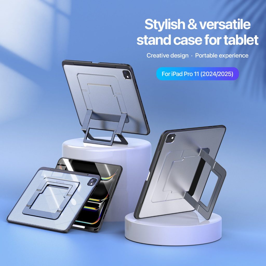 เคสป้องกันขาตั้งสําหรับ IPAD PRO 11 M5 2025 / IPAD PRO 13 M5 2025 / IPAD PRO 11 M4 2024 / IPAD PRO 1