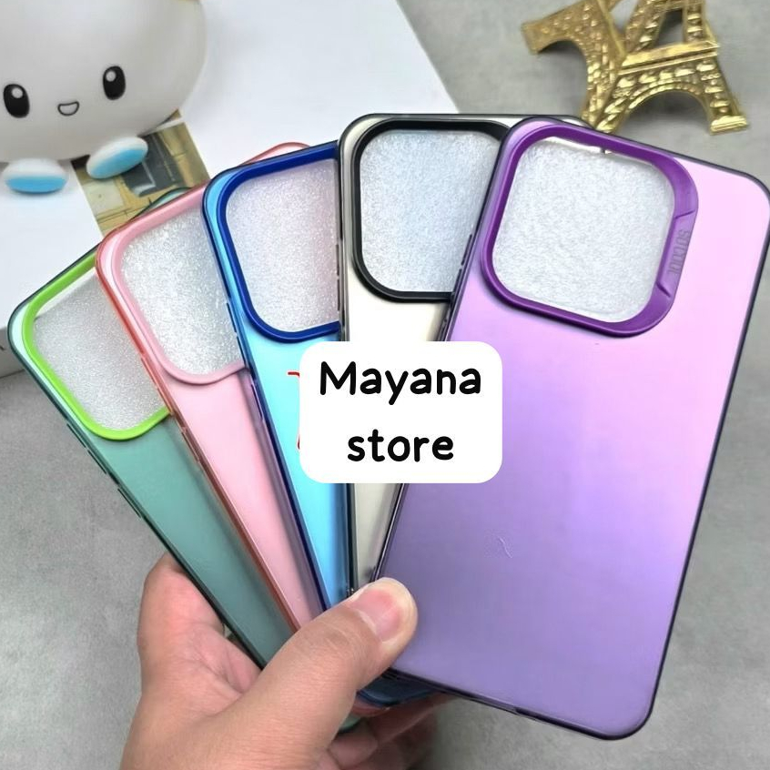 ของฉัน$-1 2026! SO COOL Hard Case Hybrid IMD ชุบสีโฮโลแกรม REALME C75 C75X C71 C67 C65 C63 C61 C55 C