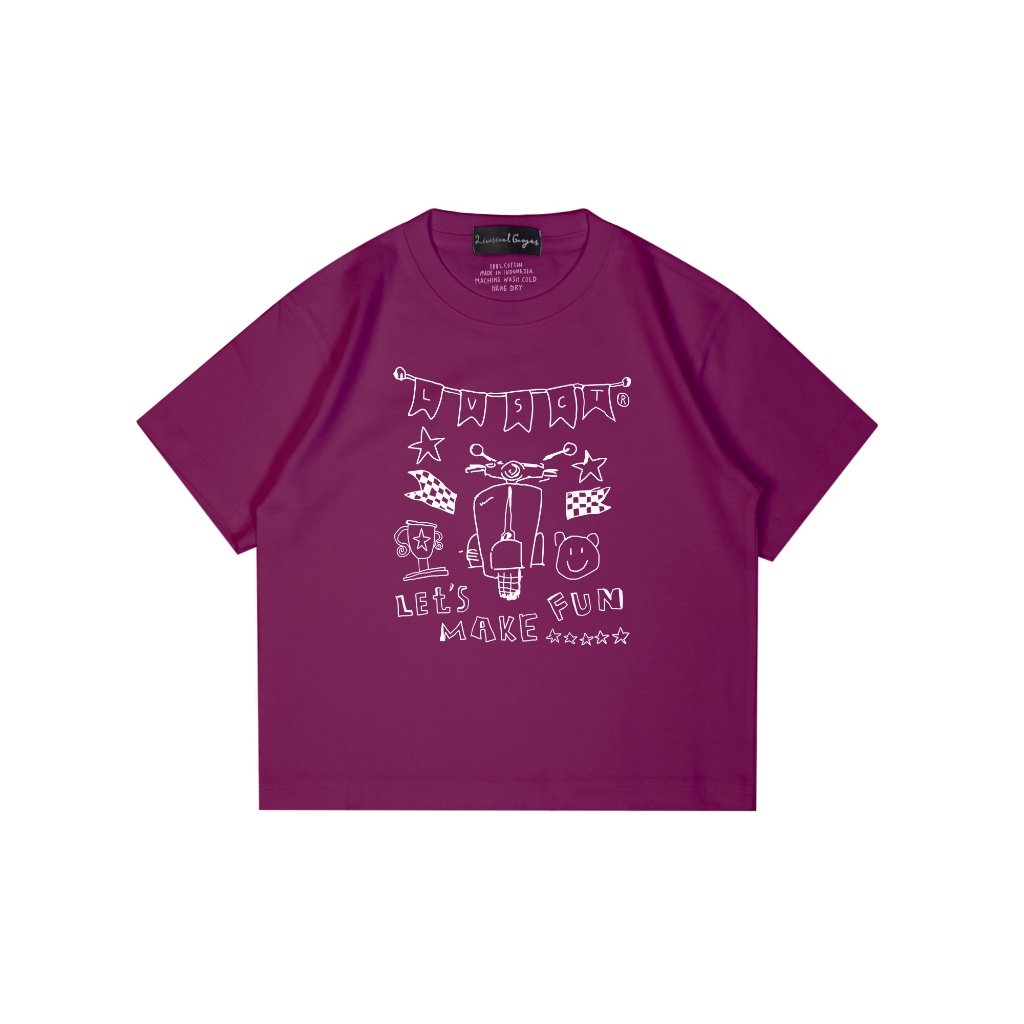 Livescoot Kids Short Sleeve Boxy I Kids T-Shirt - Arms