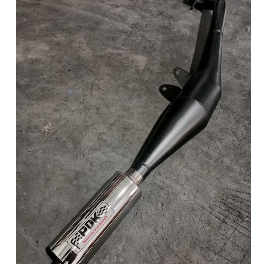 ท่อไอเสีย PDK Fizr Force1 F1zr F1 Yamaha Alfa Y100 bel100 mate111 มาตรฐาน Racing ท่อไอเสีย