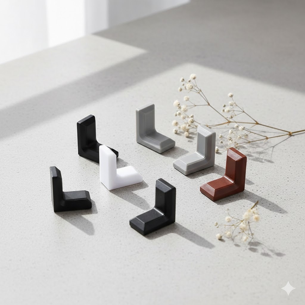SIKU Trapes Trafex Traves Cupboard Shelf Support L ชั้นวางเข้ามุมพลาสติกเหล็ก/ชั้นวางพลาสติกที่ดักมุ