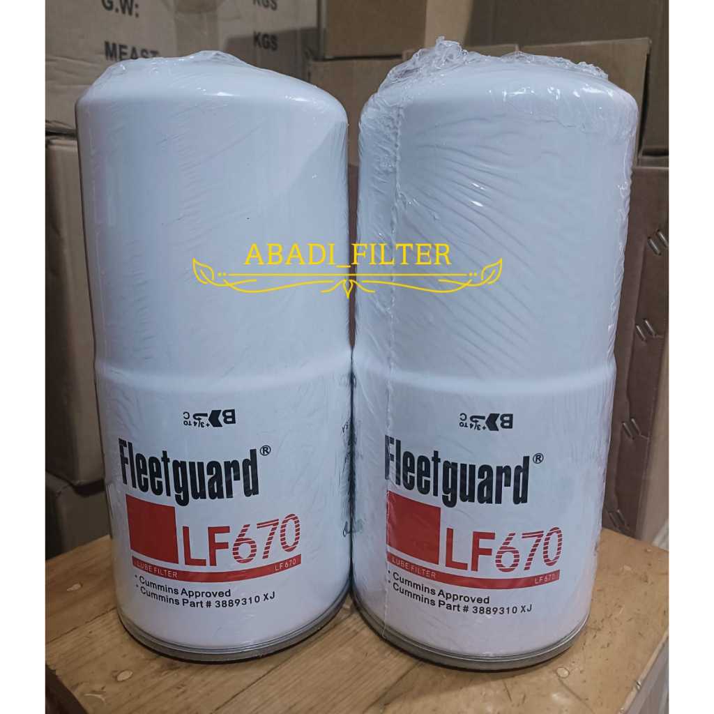 กรองน้ํามันเครื่อง FLEETGUARD LF670 / LF 670