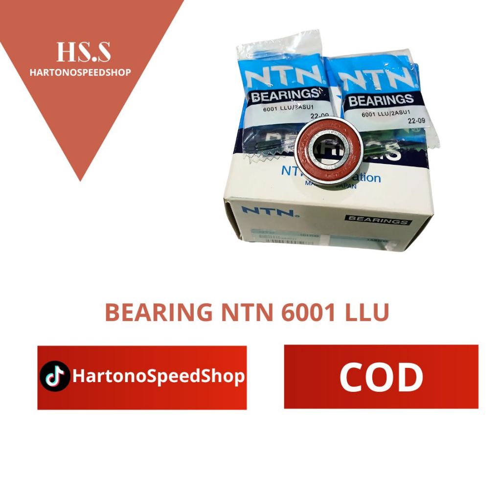 BEARING LAHER 6001 LLU NTN