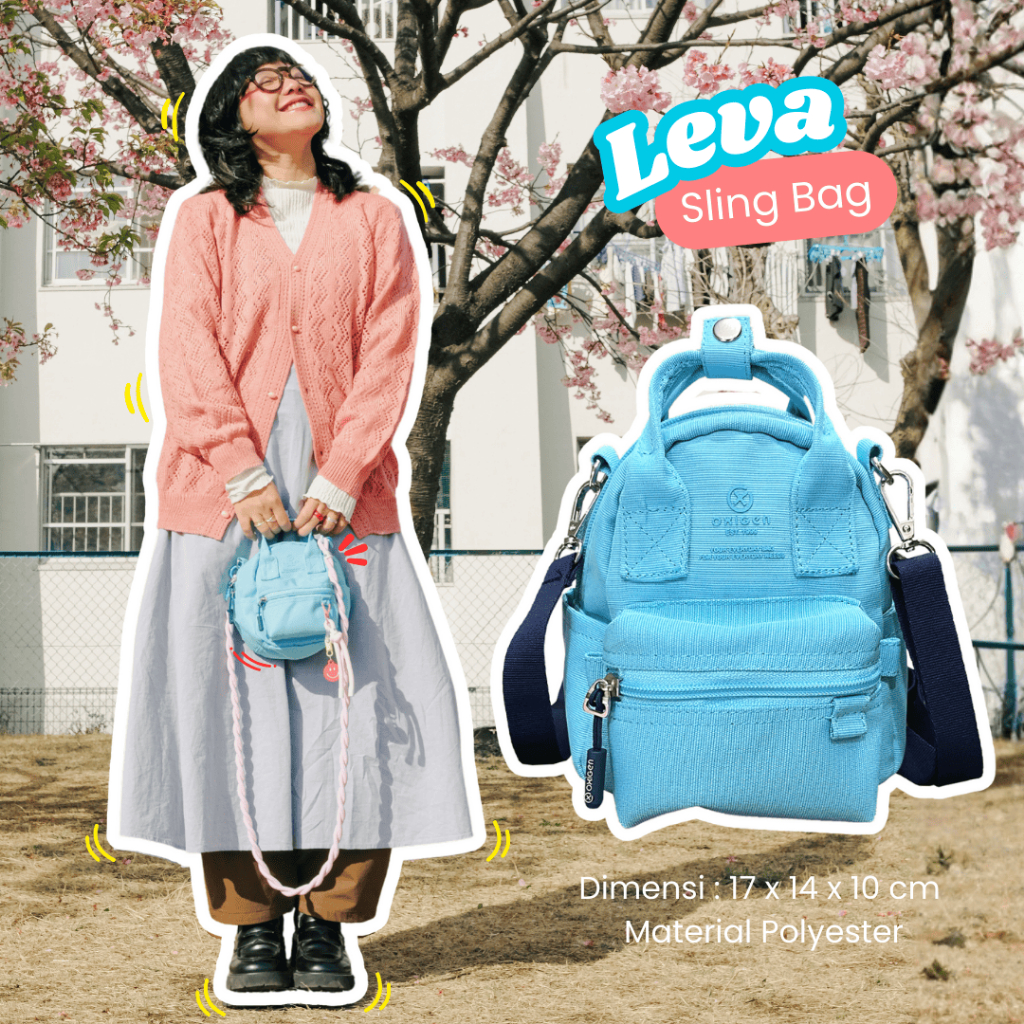 Oxigen Leva กระเป๋าสะพายโพลีเอสเตอร์ผู้หญิง Casual