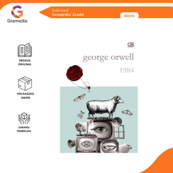 Gramedia Jambi - นวนิยาย 1984 George Orwell