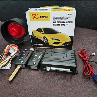 Alarm Remote mobil Universal K-One F15  ( Model Kunci Inova Reborn) universal suara tuk tuk