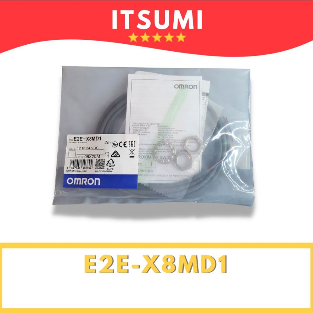 เซ็นเซอร์ Proximity E2E-X8MD1 เซ็นเซอร์ Proximity E2EX8MD1 E2E X8MD1