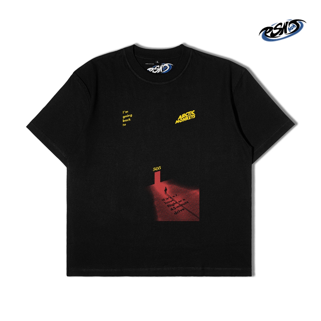 เสื้อยืด Resonate Arctic Monkeys 505 | เสื้อยืด Boxy Fit Cotton 16S สําหรับทุกเพศ | เสื้อยืดเพลงสตรี