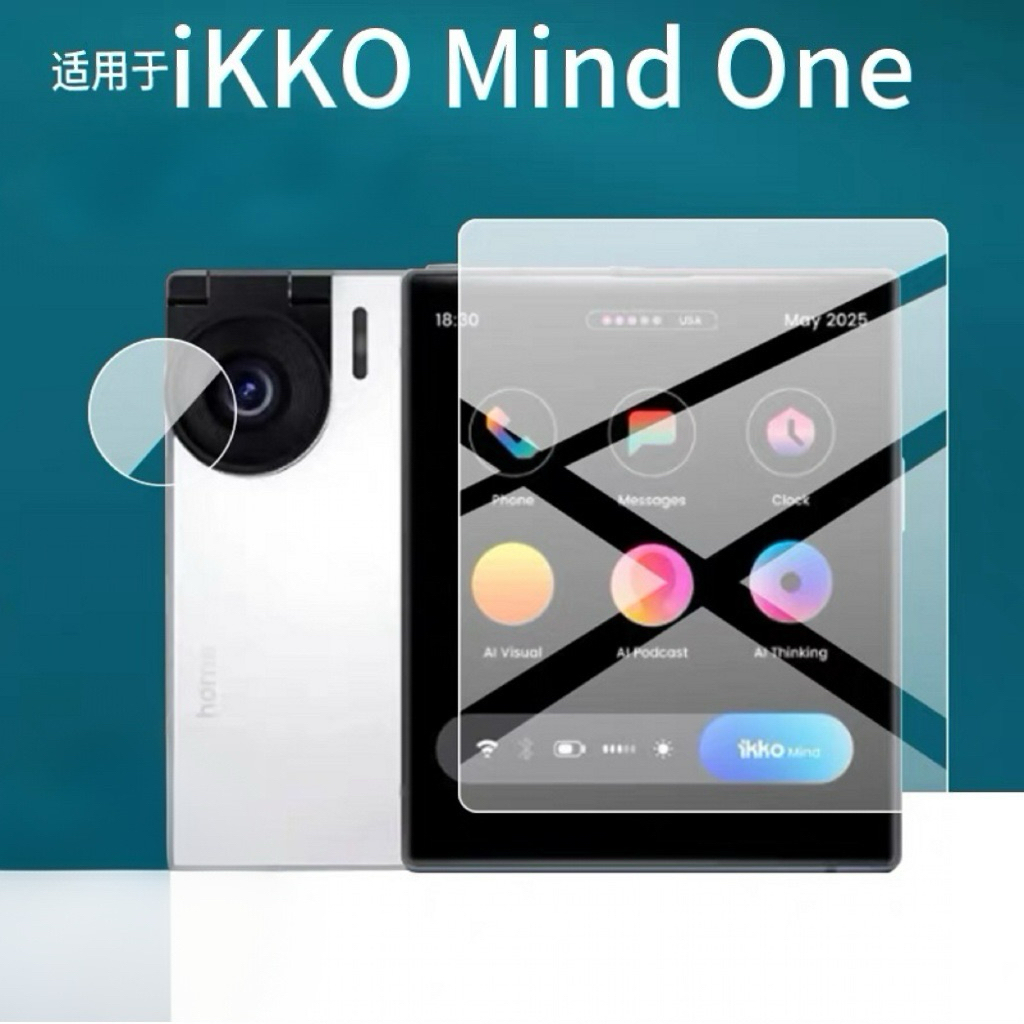 LAYER IKKO MIND ONE PRO กระจกนิรภัยป้องกันรอยขีดข่วนครบชุดหน้าจอและกล้อง (Pre-Order China)