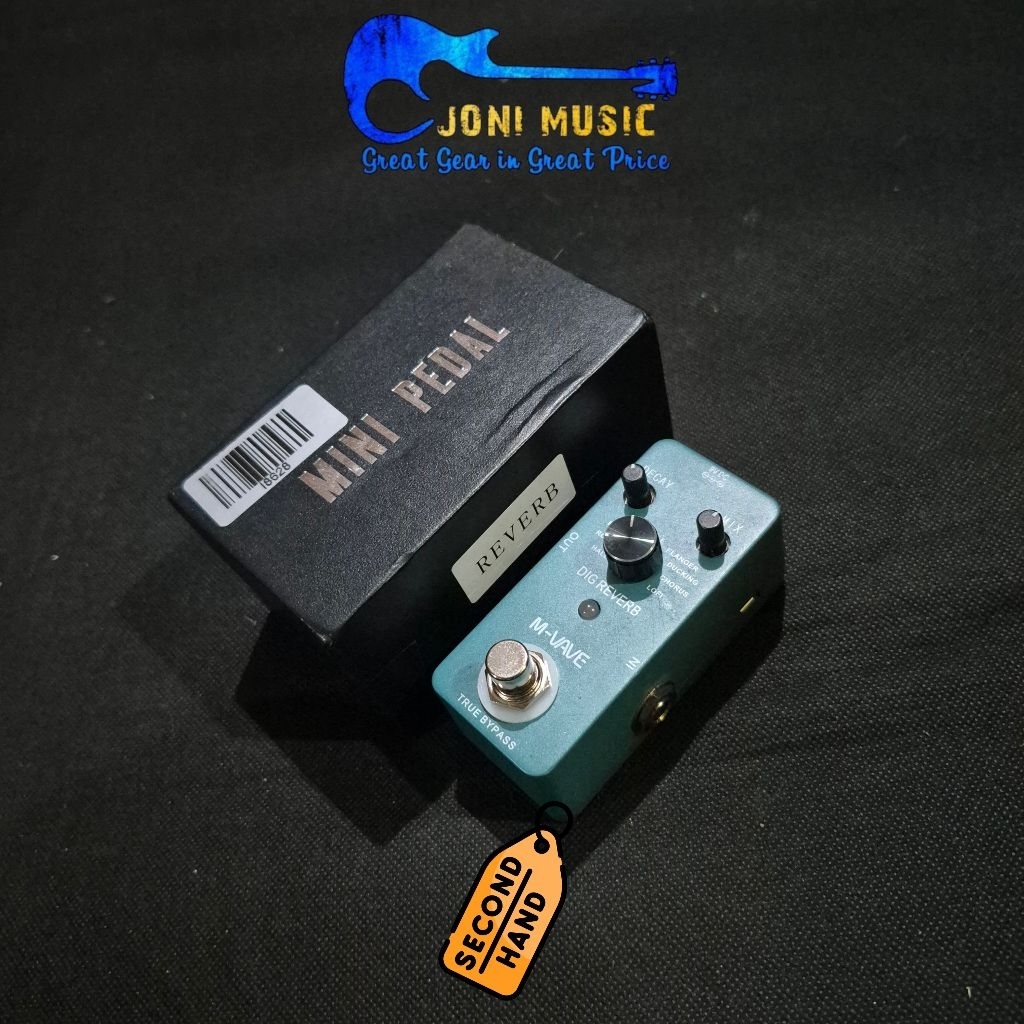Cuvave M-Vave Dig Reverb เอฟเฟกต์กีตาร์ 9 in 1