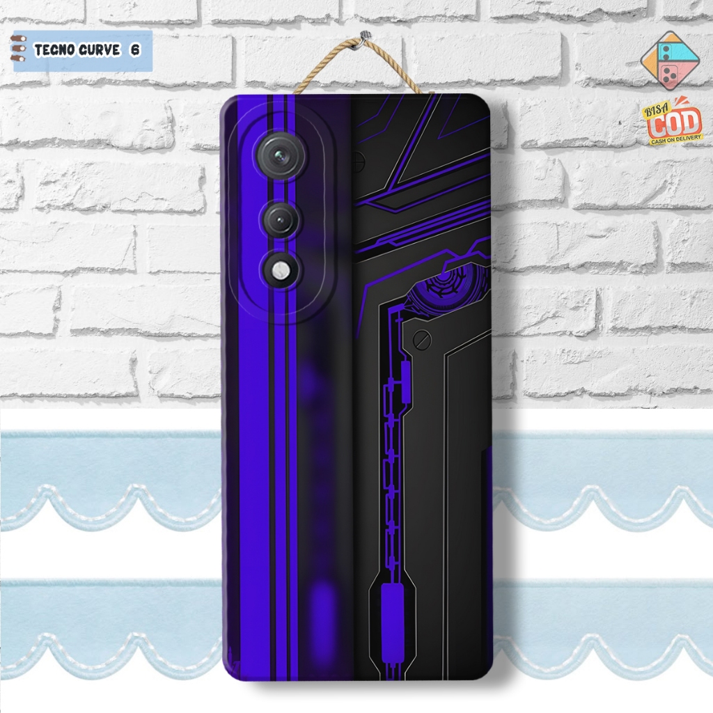 เคสโทรศัพท์ HP Tecno Pova Curve 5G เคสโทรศัพท์สุดเท่ - เคสหนา ยืดหยุ่น - เคสโทรศัพท์ Tecno Curve ล่า