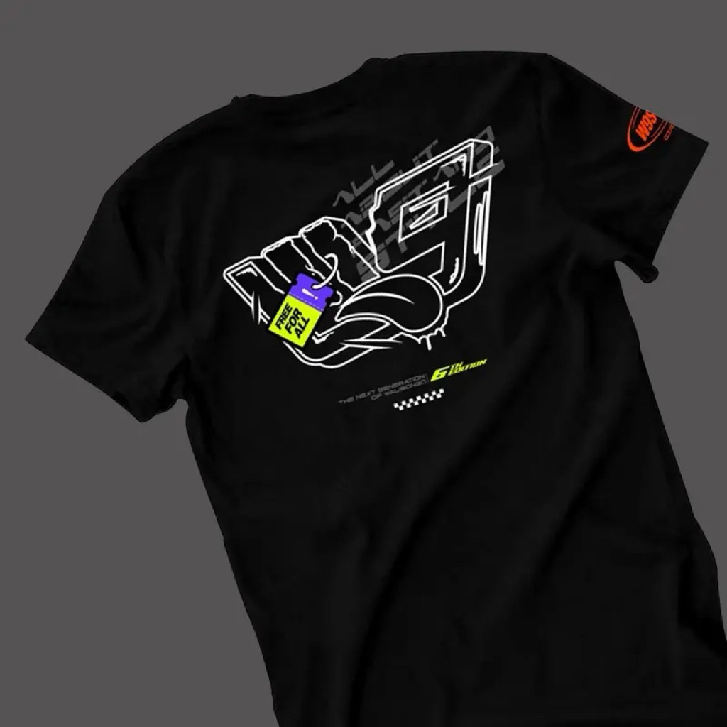 KATUN W9 Style T-Shirt Vol6 / Premium Racing T-Shirt / Combed Cotton 24s