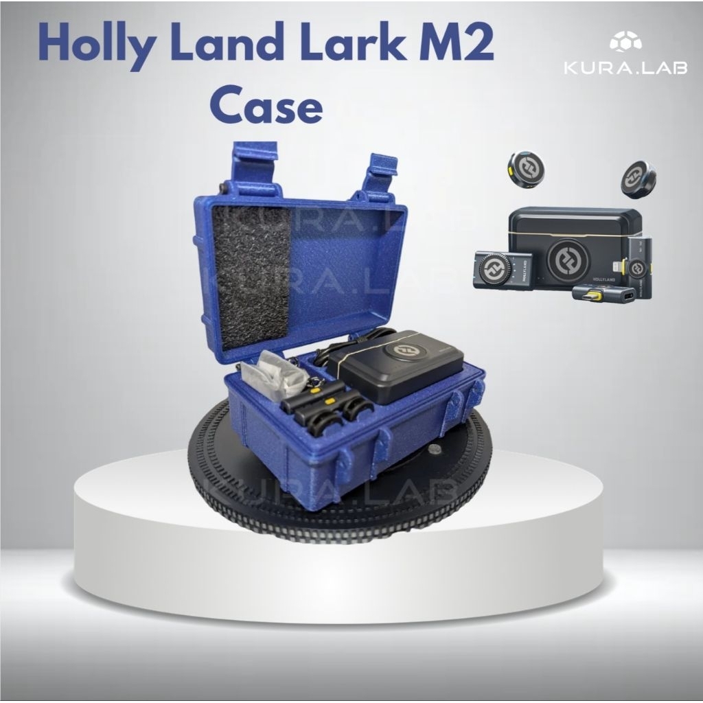 Hollyland Lark M2 Mic Protective Box Case – เคสแข็งกันกระแทก | พิมพ์ 3D แบบกําหนดเอง KURA.LAB
