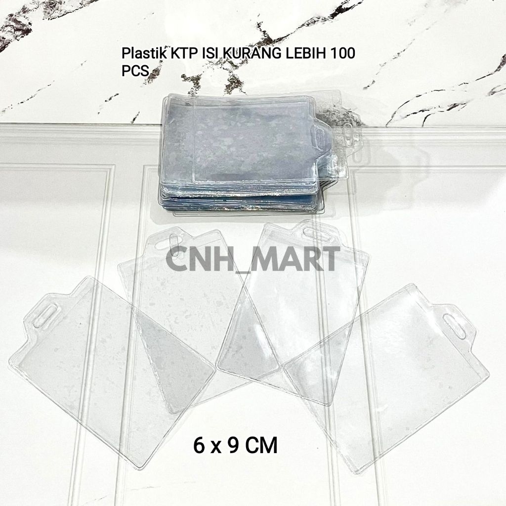 พลาสติก KTP Mica 100 ชิ้น - พลาสติก KTP ขนาด 6 x 9 ซม.