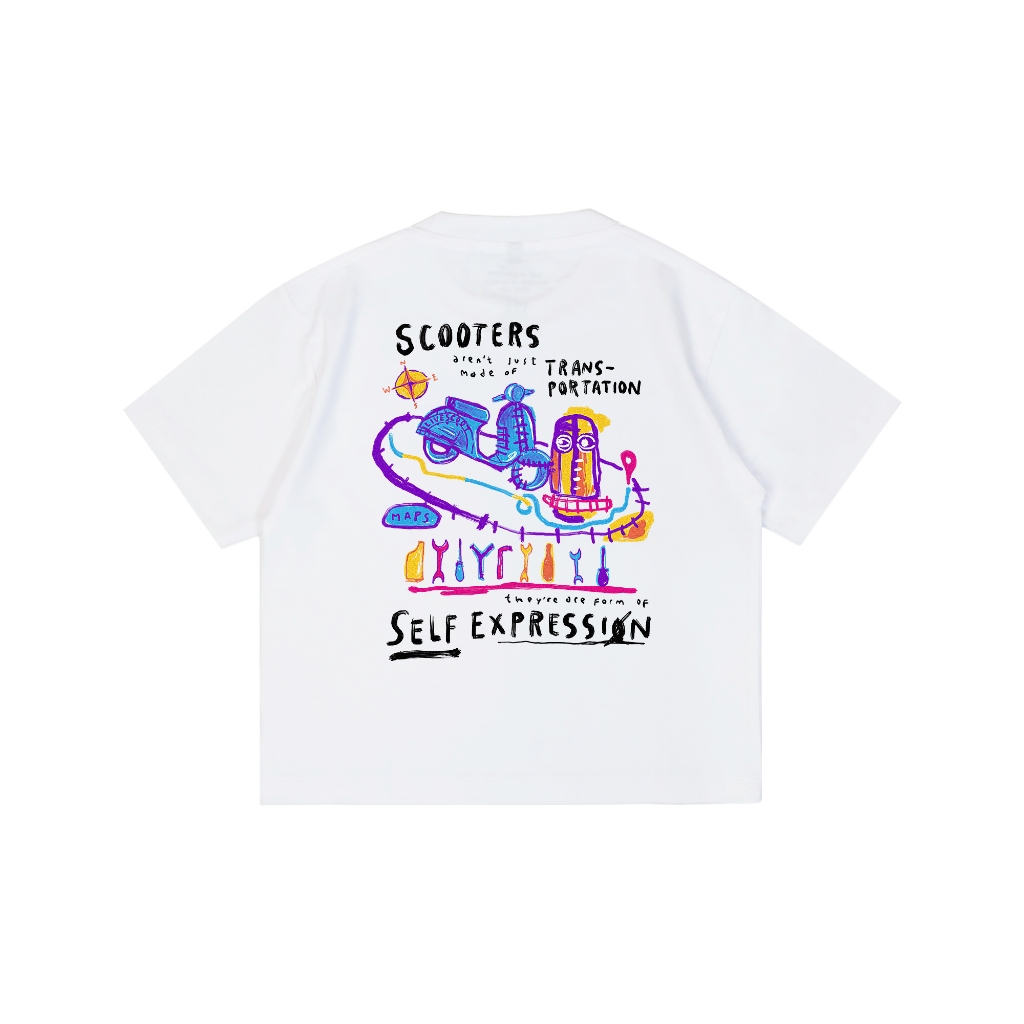 Livescoot Kids Short Sleeve Boxy I Kids T-Shirt - Porta