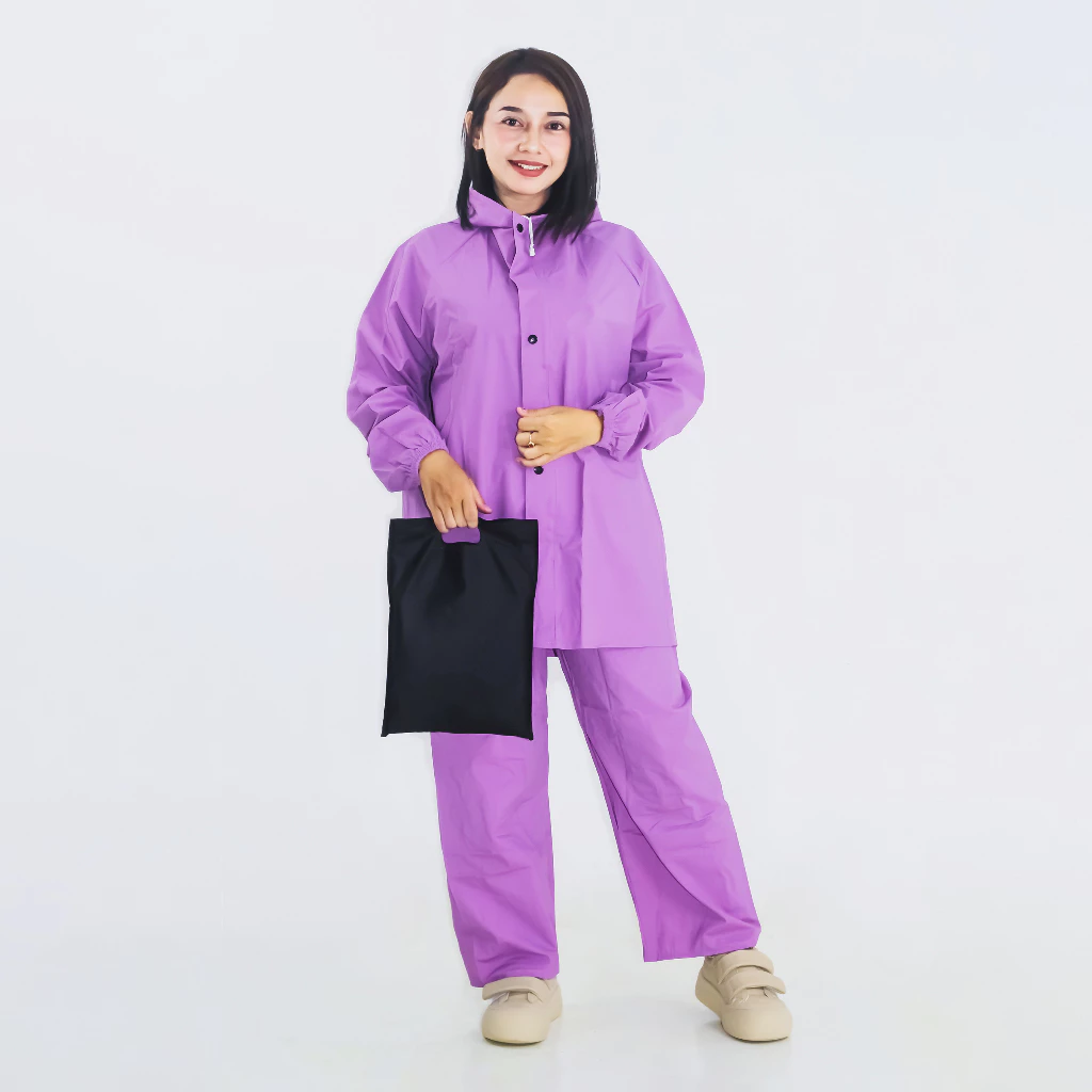 ชุดเสื้อกันฝนผู้ใหญ่แบบหนา thumbnail 5