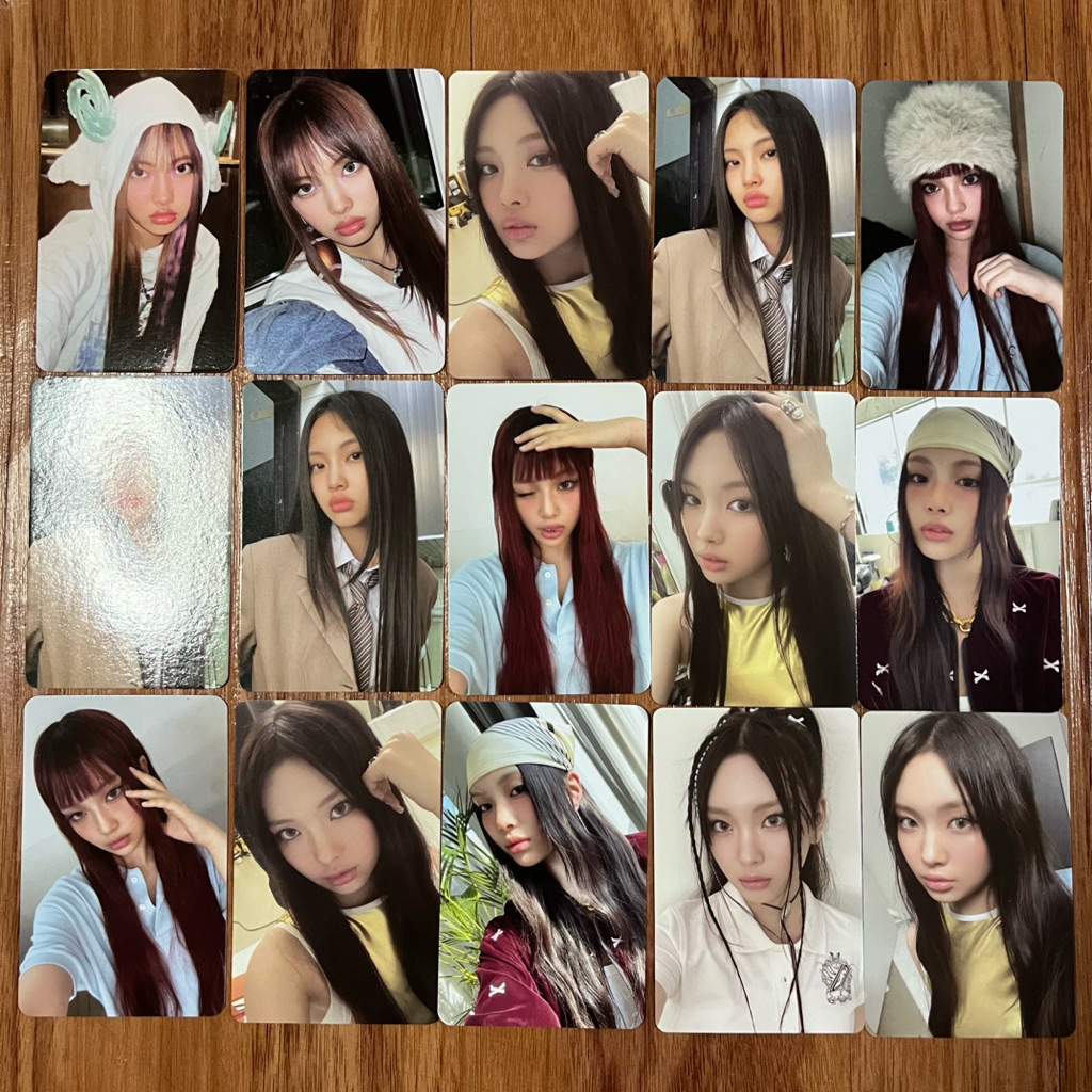 PHOTOCARD อย่างเป็นทางการ HYEIN ใหม่ GETJEANS UP รุ่น WEVERSE | PC NEW JEANS MINJI HANNI DANIELLE HA